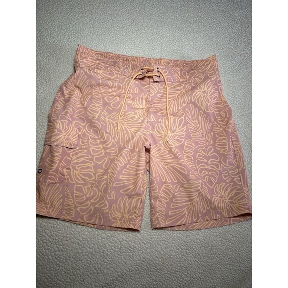 Arizona Men's Color Peach  Size L Swim Trunks
